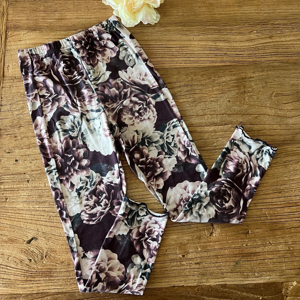 Joyfolie Set of 2 Leggings Sz 7 - Picture 3 of 9